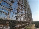 Anténa radaru Duga-3 poblí ernobylu