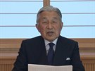 Japonský císa Akihito (8. srpna 2016)