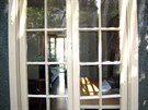 Okna s hliníkovými rámy vymnil Jan Ková za devná.