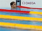Michael Phelps po semifinále 200 metr motýlek