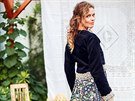 Design�rka Zuzana Osako p�edvedla oble�en� inspirovan� folklorem.
