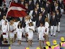 Lotysko na zahajovacím ceremoniálu olympiády (Rio de Janeiro, 5. srpna 2016)