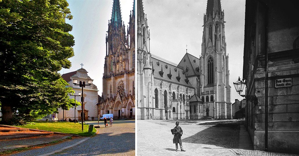 Ani za víc ne� sto let se pohled na dne�ní stejnou scenérii p�íli� nezm�nil.