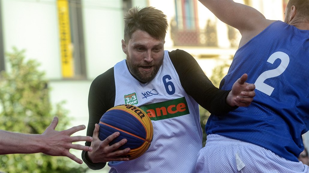 Ond�ej Dygrýn b�hem turnaje �eské 3x3 Tour
