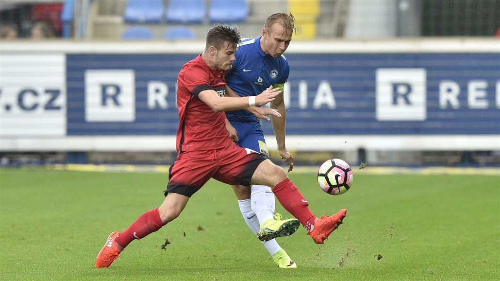 Momentka z utkání Liberec - Admira Wacker Mödling