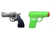 Revolver nahrad v sad smajlk emoji stkac pistole