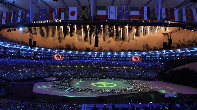 V brazilsk�m Rio de Janeiru prob�h� slavnostn� zah�jen� olympijsk�ch her.