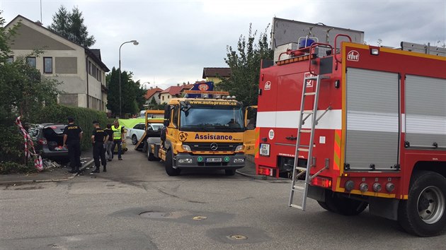 Tragick nehoda VW Pasat a kody Octavia v Beneov. (3.srpna 2016)