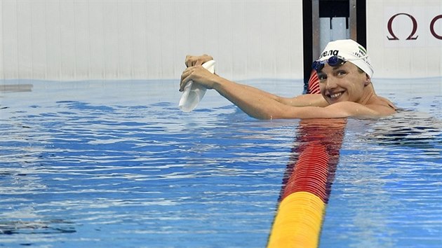 Maarsk plavkyn Katinka Hosszov vylovila v Riu slav druh zlato. Triumfovala na 100 metr znak.