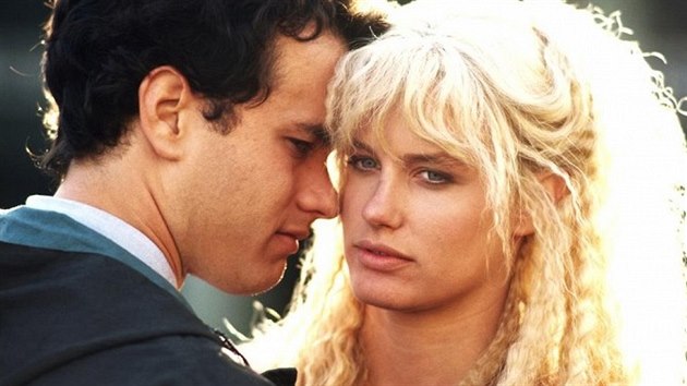 Tom Hanks a Daryl Hannahová ve filmu Žbluňk! z roku 1984