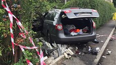 Tragická nehoda VW Pasat a kody Octavia v Beneov. (3.srpna 2016)