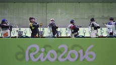 Kvalifikace střelců ze vzduchové pušky během čtvrtého dne olympijských her v...