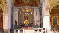 Bazilika na Svaté Hoe je skvlou uebnicí architektonického názvosloví.