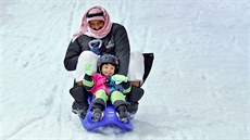 Snow City v saudskoarabském Riádu (ervenec 2016)