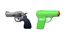 Revolver nahradí v sad� smajlík� emoji st�íkací pistole