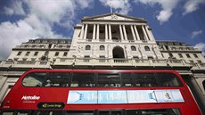 Britská centrální banka Bank of England v Londýn