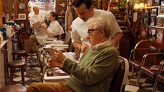 Woody Allen ve svém seriálu ve scén u holie