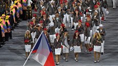 eská republika na zahajovacím ceremoniálu olympiády (Rio de Janeiro, 5. srpna...