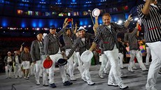 Česká republika na zahajovacím ceremoniálu olympiády (Rio de Janeiro, 5. srpna...