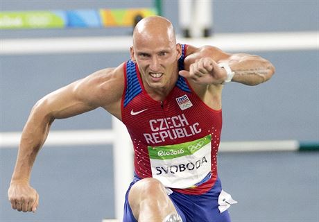 Petr Svoboda na olympijských hrách v Riu. 