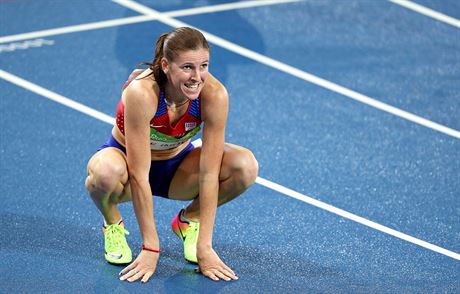 Pekkka Zuzana Hejnov v olympijskm finle skonila tvrt. (19. srpna...