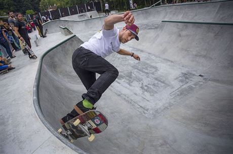 Souástí skateparku by ml být i takzvaný bowl, co je bazén urený ke specifické form skateboardingu. (ilustraní snímek)