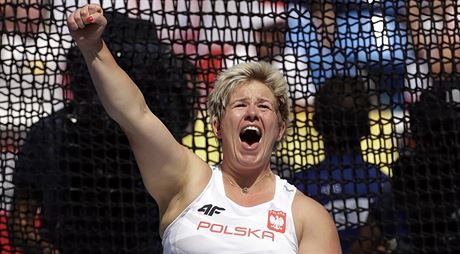 Polská kladiváka Anita Wlodarczyková zlepila v olympijském finále vlastní...