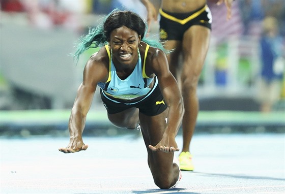 Shaunae Millerová-Uibová a její skok pro olympijské zlato v Riu.