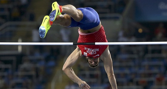 eský tyka Jan Kudlika v olympijské kvalifikaci.