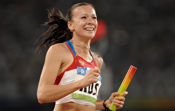 Julija ermoanská a její úsmvy olympijské ampionky z Pekingu