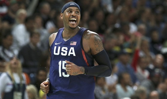 289 BOD. Carmelo Anthony je novým steleckým rekordmanem USA na olympijských hrách, s 289 body vede historickou statistiku ped LeBronem Jamesem (273). 