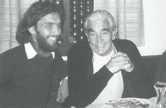 Rolf Wanka se svým synem Rudolfem v roce 1979