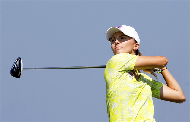 Golfistka Spilková poskočila na Havaji na průběžné dvacáté místo