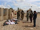 Tla zabitých talibanc v provincii Hílmand (9. bezna 2016)