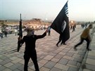 Bojovník Islámského státu v Mosulu (23. ervna 2014)