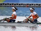 Nizozemské veslaky Ilse Paulisová a Maaike Headová ovládly finále dvojskifu...