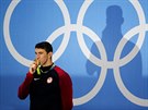Michael Phelps vyhrál dvoustovku motýlek na olympijských hrách v Riu a získal...