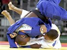 eský judista Luká Krpálek v prvním kole olympijského turnaje proti Jorge...