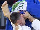 Luká Krpálek postoupil pes Cyrilla Mareta z Francie do olympijského finále v...