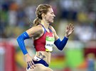 Denisa Rosolová ve druhém semifinále 400 metr pekáek skonila na posledním...