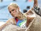 Ruská dálkaka Darja Kliinová pi olympijské kvalifikaci v Riu (17. bezna...