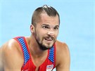 Jakub Holua v cíli semifinálového olympijského závodu na 1500 metr. (19....