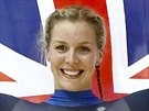 Britská dráhová cyklistka Rebecca Jamesová