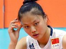 ínská volejbalistka Kung Siang-jü