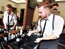 V brn�nsk�m barber shopu Gentlemen Brothers se o viz� mu�� dob�e postaraj�.