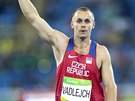 Jakub Vadlejch bhem otpaské kvalifikace na olympijských hrách v Riu de...