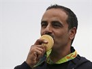 Fehaíd Al Díhání z Kuvajtu získal v Riu de Janeiro  zlato ve dvojitém trapu.