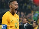 Neymar se raduje. Coby kapitán dovedl fotbalisty Brazílie do olympijského...