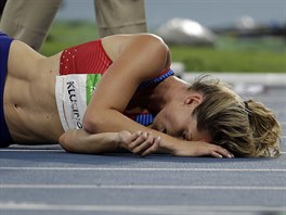 esk atletka Elika Kluinov dokonila olympijsk sedmiboj totln vyerpan.