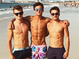 Brittí reprezentanti ve skocích do vody Jack Laugher, Tom Daley i Chris Mears...